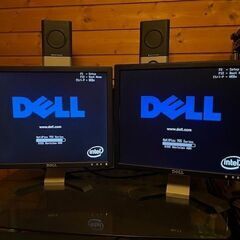 DELL　モニター　 E176FP ２台セット　１７インチ　中古...