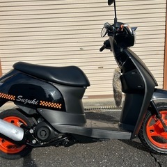 スズキ レッツFI 低走行 オシャレ仕様！の画像