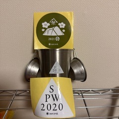 受け渡し決定！snowpeakグッズの画像