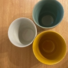 波佐見焼カップ　藍染窯　
3個の画像