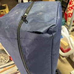 【百光工建】新品　折りたたみ式テント ネイビーの画像