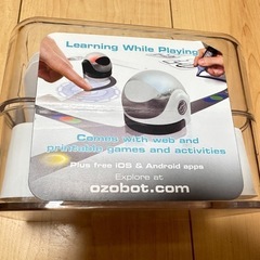 ジャンク品ozobotオゾボット子供向けプログラミングロボットの画像