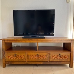 SHARP AQUOS 液晶テレビ LC-32H7 テレビボードセット