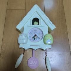 （お譲り先決定）すみっこぐらし　時計