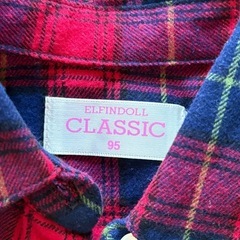 シャツ　オーバーオール　セット　95の画像