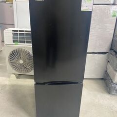 NO860 ★福岡市内配送設置無料★冷蔵庫 セミマットブラック GR-U15BS-K [幅47.9cm /153L /2ドア /右開きタイプ /2023年