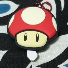 キノコのキーホルダーの画像