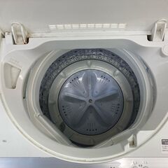 シャープ SHARP 全自動洗濯機 幅56.5cm(ボディ幅52.0cm) 5.5kg ステンレス槽 ホワイト系 ES-GE5C-W
