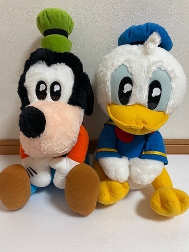 ディズニー ぬいぐるみ ドナルドダック プーさん　グーフィーのセット 3点セット！グーフィーとドナルドダックとプーさんプレゼントに