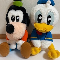 ディズニー ぬいぐるみ ドナルドダック プーさん　グーフィーのセット ディズニー ぬいぐるみ ドナルドダック プーさんグーフィーのセット