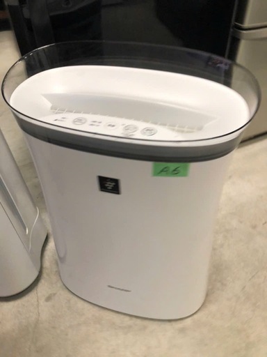 A6❗️シャープ 空気清浄機 プラズマクラスター 7000 スタンダード 14畳 / 空気清浄 23畳 ウイルス 花粉 2018年モデル ホワイト FU-J50-W 2019年