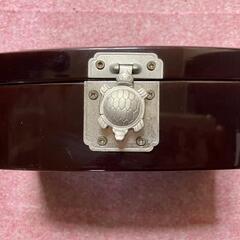 購入者が決定致しました！ジュエリーボックスミラー付き　漆器 文箱 螺鈿細工孔雀の画像