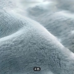フリース フード付きフェイスマスク グレーの画像