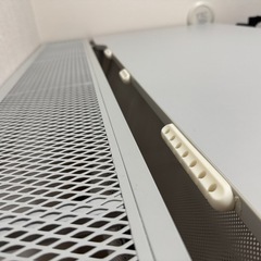 IKEA ウーテスペラレ　ゲーミングデスク　ライトグレーの画像