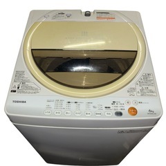 【洗浄済み‼️】TOSHIBA 洗濯機　AW-60GL(W)　6kg