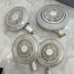 サーキュレーター付き照明の画像