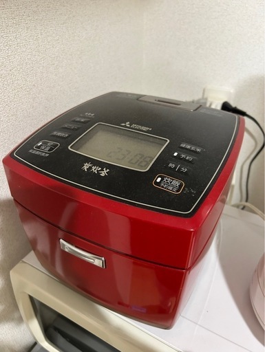 【3月7日〆切】炊飯器　三菱　炭炊釜　1.0L