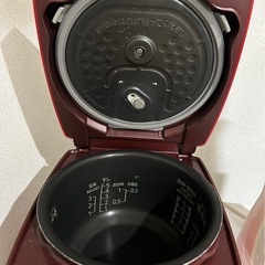 【3月7日〆切】炊飯器　三菱　炭炊釜　1.0Lの画像