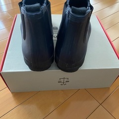 HUNTER レインブーツ　メンズの画像