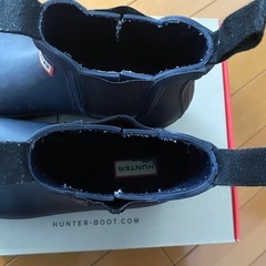 HUNTER レインブーツ　メンズの画像