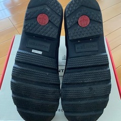 HUNTER レインブーツ　メンズの画像