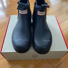 HUNTER レインブーツ　メンズの画像