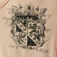 COMME CA ISM ユニセックス Tシャツ ピンクの画像