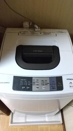 HITACHI 洗濯機 5.0kg　2016年製