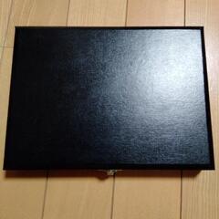黒ケース入りスプーン6セットの画像