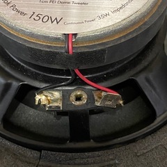 スピーカークラリオンSRT1682個セットの画像