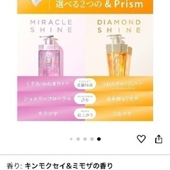 アンドプリズム　シャンプー　トリートメント　ヘアパックの画像