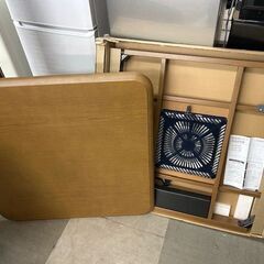 美品　おおたけ　80ｃｍ　ラウンドこたつ　EK-WR808の画像