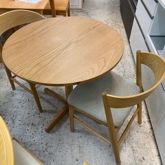 【愛品館 江戸川店】ダイニングテーブル3点セット unico（ウニコ）の画像