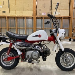ホンダ モンキー 社外フレーム 純正エンジン