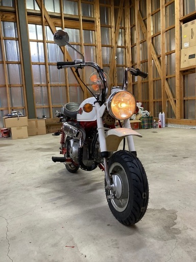 ホンダ モンキー 社外フレーム 純正エンジン