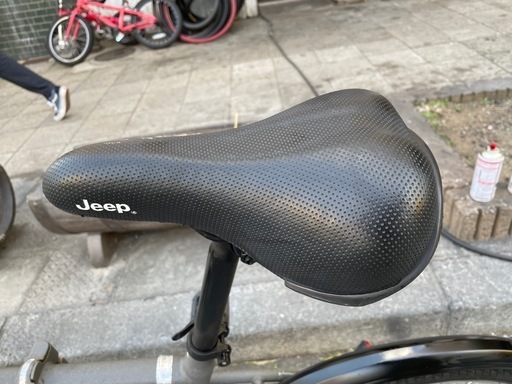 『ＳＡＬＥ　３０％』　ＪＥＥＰ　折りたたみ自転車　２０インチ　6変速　美品　緑　配達可能