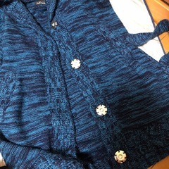 超美品ニットワンピースの画像