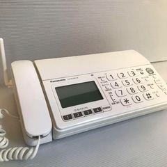 パナソニックFAXファックス KX-PD303-W 電話 親機の...