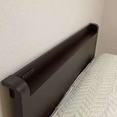 決まりました！ダブルベッドフレームの画像