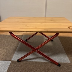 値下げ　チャムス  バンブーサイドテーブル　中古品の画像
