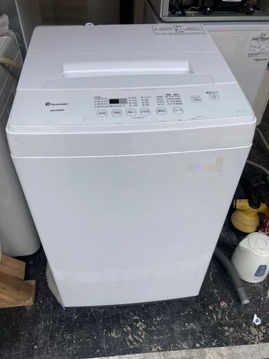 ☆中古￥11,800！IRIS OHYAMA　6.0kg洗濯機　家電　KAW-YD60A型　2021年製　【BB057】