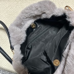 ファーバッグ　未使用の画像