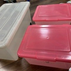 【本日限定無料】収納ケース3つ
