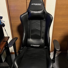 Amazon.co.jp: GTRacing ゲーミングチェア オフィスチェア デスクチェア ゲーム用チェア リクライニング パソコンチェア  ハイバック ヘッドレスト ランバーサポート ひじ掛け付き 高さ調整機能 PUレザー GT002-GRAY : ホーム＆キッチン