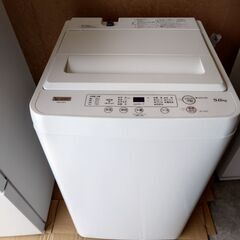  単身用　全自動洗濯機　5.0Kg ヤマダ YWM‐T50H1　...