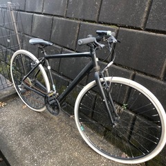 自転車　ブリヂストン　グリーンレーベル　クロスバイク　携帯空気入れ付き