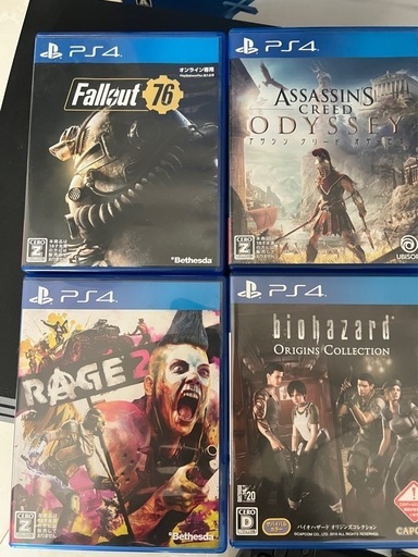 PS4ソフト4本セット PS4セット PS4 プレステ4 Rockman X Zero ZX