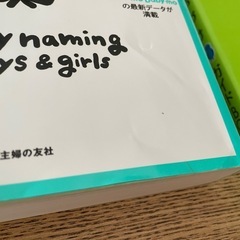 名付け本の画像
