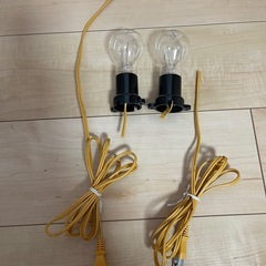 照明 電球 2点