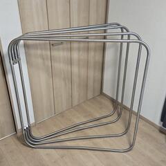 ニトリ　オールステンレスふとん干し　スタンド
